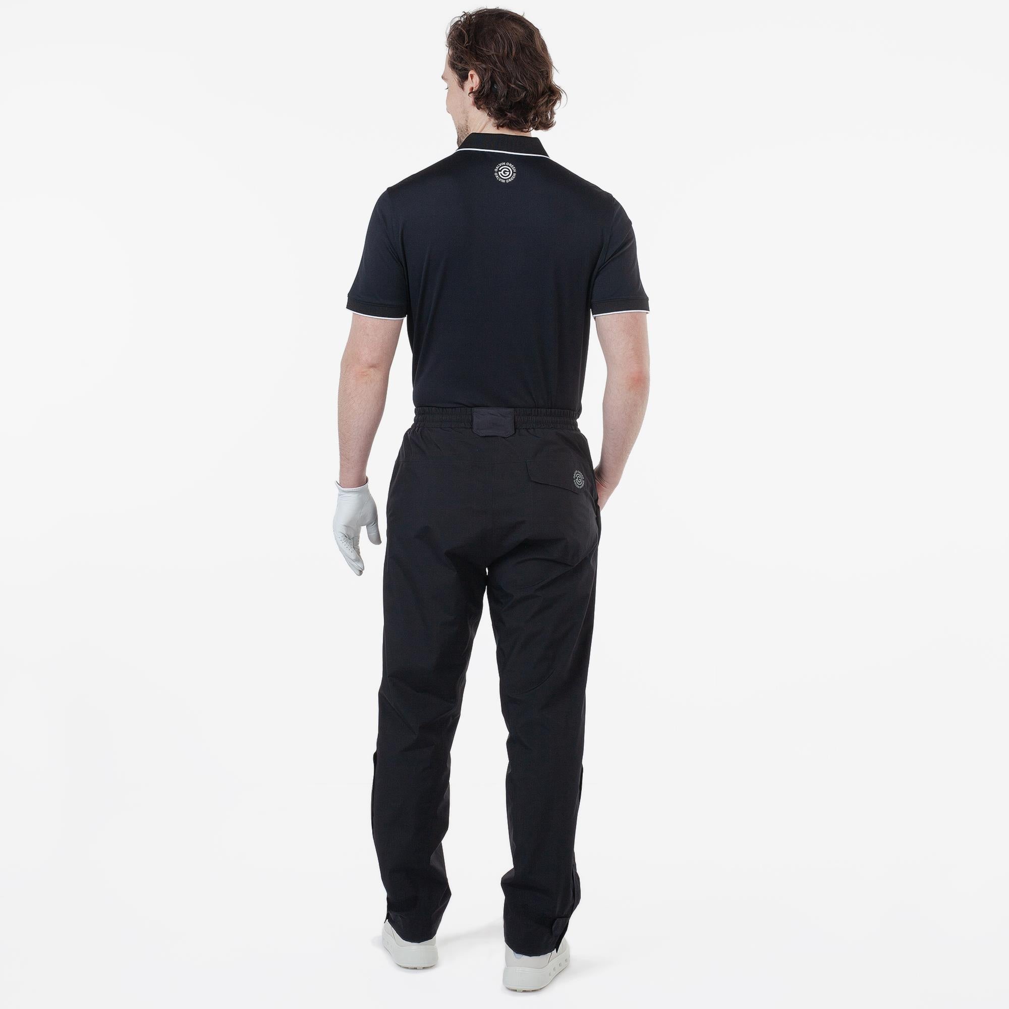 Galvin Green Aron Dryvr Gore-Tex Mens Waterproof Golf Trousers Black